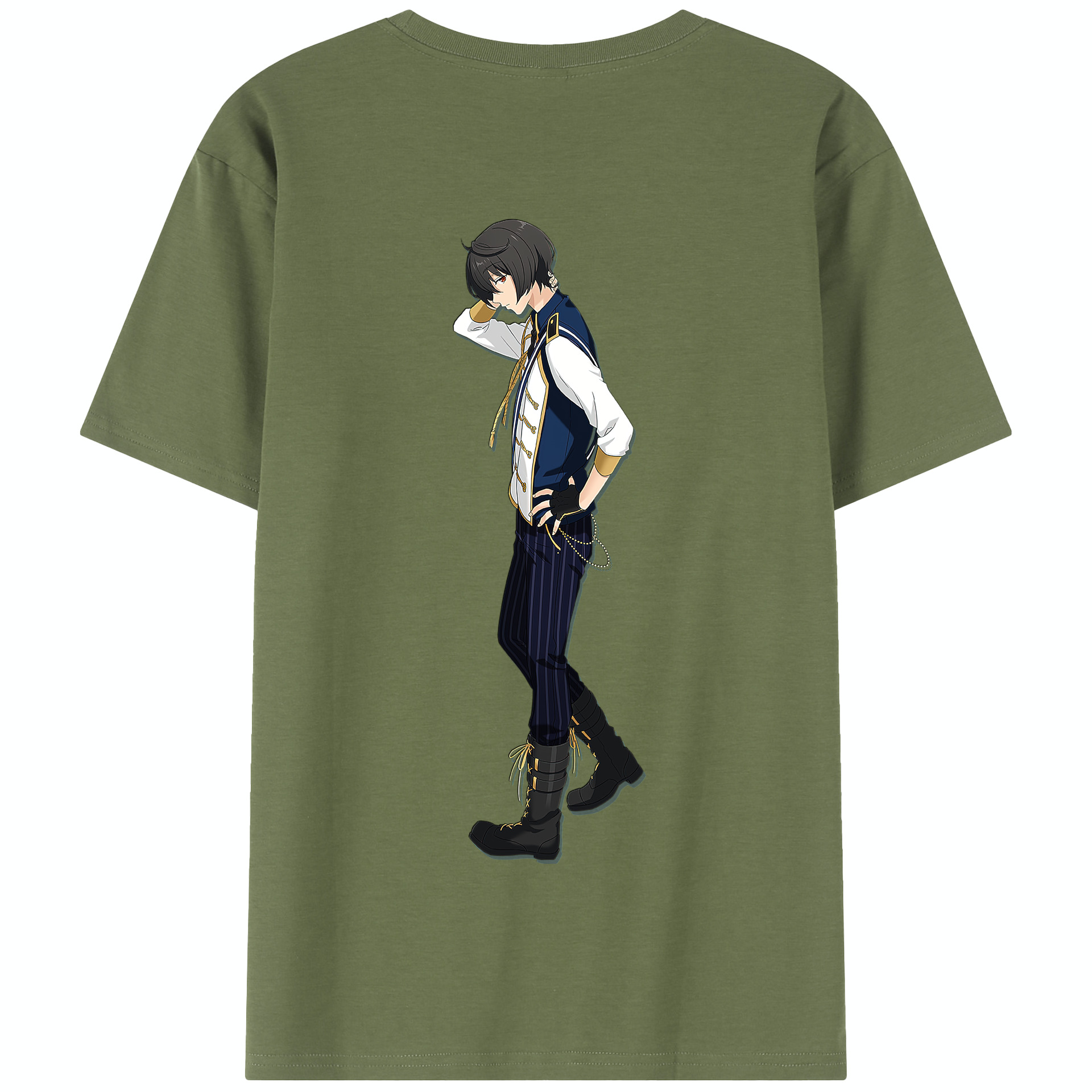 （画像用） あんさんぶるスターズ! Ensemble Stars 綿100％半袖Tシャツ（背面プリント）